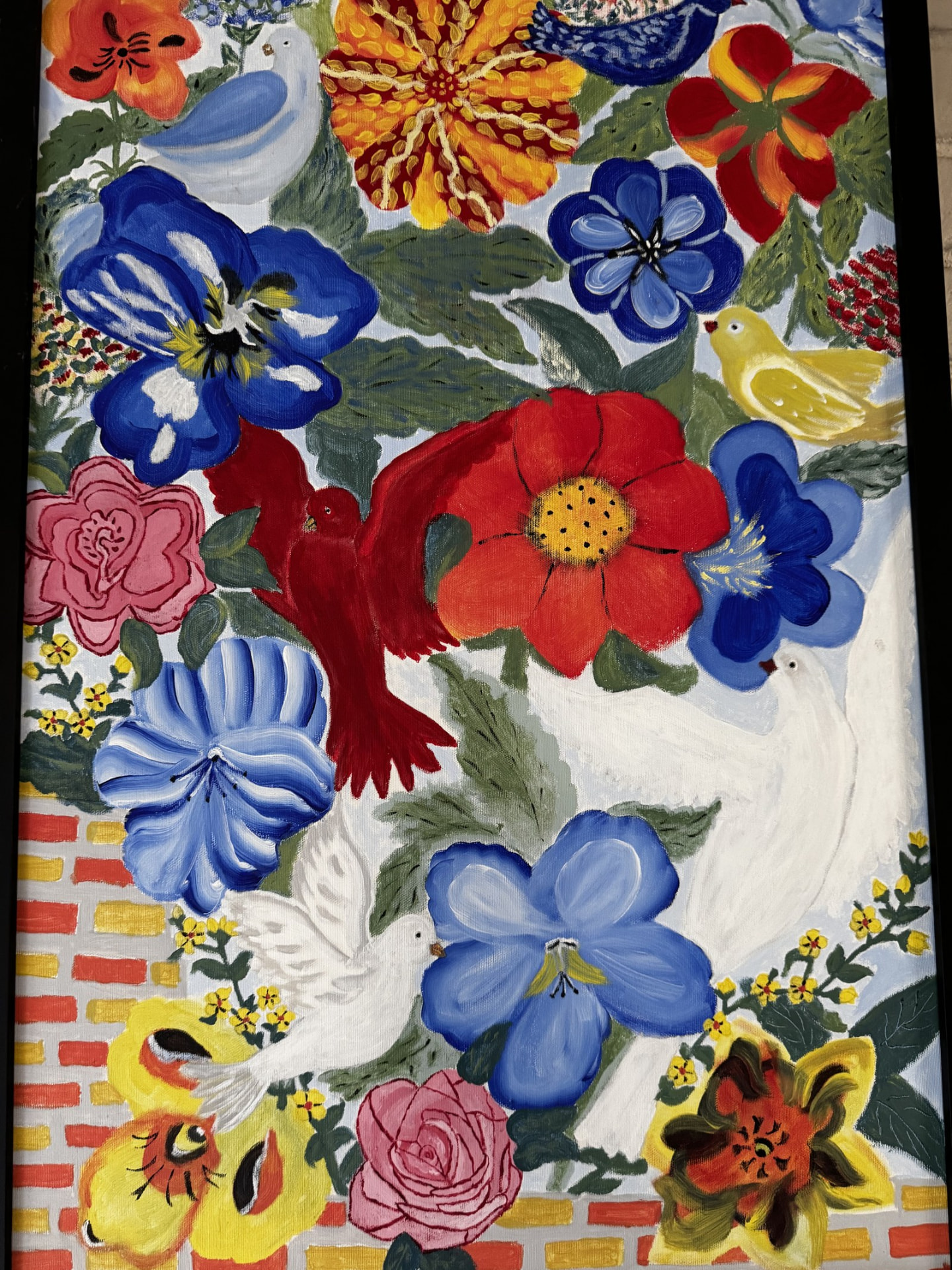 One of my mother’s paintings